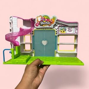 Shopkins Playset with Pink and Green Accents